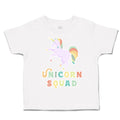 Toddler Clothes Unicorn Squad Toddler Shirt Baby Clothes Cotton
