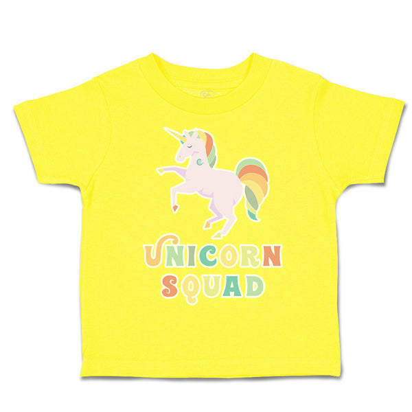 Toddler Clothes Unicorn Squad Toddler Shirt Baby Clothes Cotton