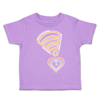 Toddler Clothes Heart Love Wi-Fi Signal Toddler Shirt Baby Clothes Cotton