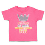 Toddler Clothes Big Sister Makes Me Boss Crown Toddler Shirt Baby Clothes Cotton