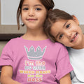 Toddler Clothes Big Sister Makes Me Boss Crown Toddler Shirt Baby Clothes Cotton