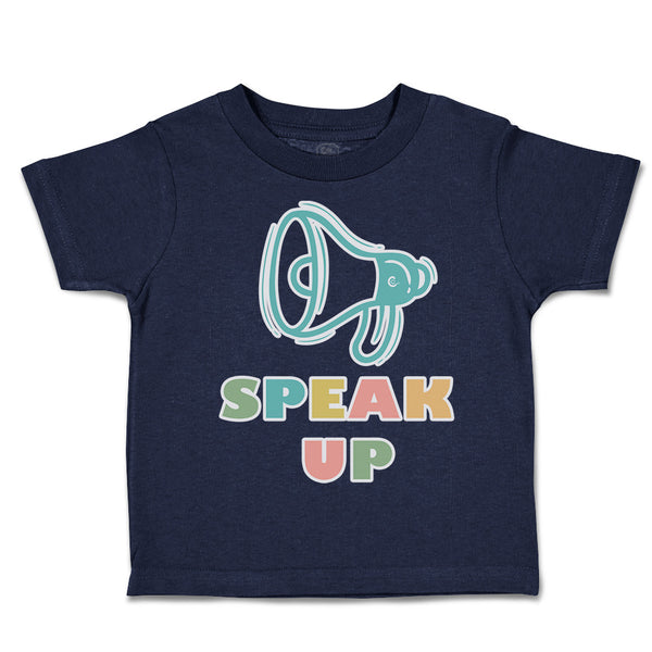 Toddler Clothes Speak up Megaphone Toddler Shirt Baby Clothes Cotton