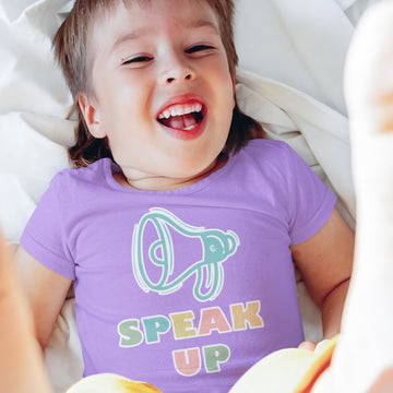 Toddler Clothes Speak up Megaphone Toddler Shirt Baby Clothes Cotton