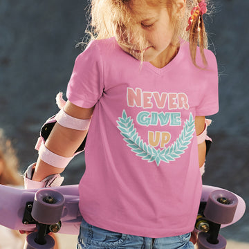 Toddler Clothes Never Give up Leaves Toddler Shirt Baby Clothes Cotton