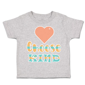 Toddler Clothes Choose Kind Heart Love Toddler Shirt Baby Clothes Cotton