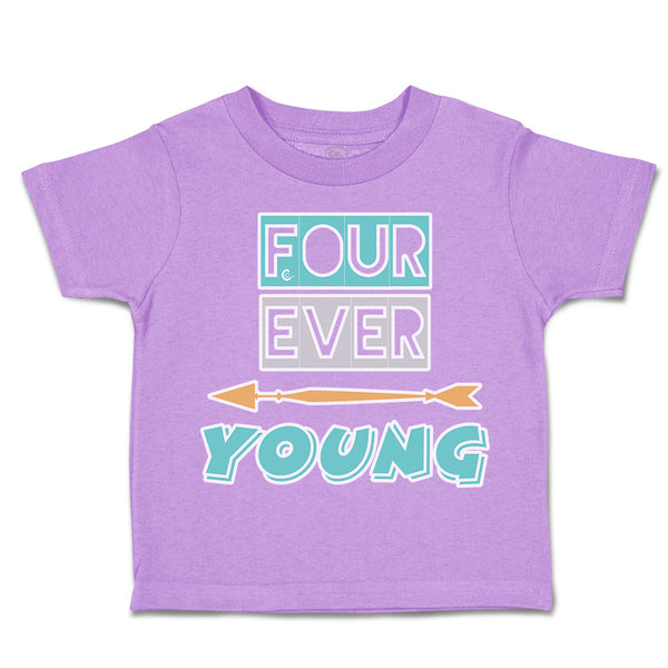 Toddler Clothes Forever Young Arrow Toddler Shirt Baby Clothes Cotton
