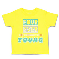 Toddler Clothes Forever Young Arrow Toddler Shirt Baby Clothes Cotton