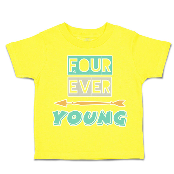 Toddler Clothes Forever Young Arrow Toddler Shirt Baby Clothes Cotton