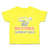 Toddler Clothes Big Brother Saursrex Dinosaur Toddler Shirt Baby Clothes Cotton