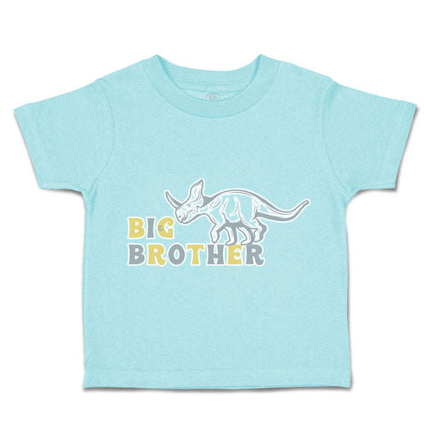 Toddler Clothes Big Brother Dinosaur Toddler Shirt Baby Clothes Cotton