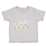 Toddler Clothes Big Brother Dinosaur Toddler Shirt Baby Clothes Cotton