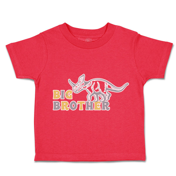 Toddler Clothes Big Brother Dinosaur Toddler Shirt Baby Clothes Cotton