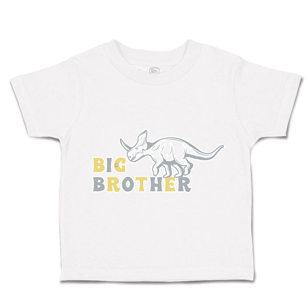 Toddler Clothes Big Brother Dinosaur Toddler Shirt Baby Clothes Cotton