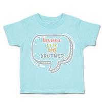 Toddler Clothes Levelled up to Big Brother Toddler Shirt Baby Clothes Cotton