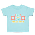 Toddler Clothes Girls Can Do Anything Flowers Toddler Shirt Baby Clothes Cotton