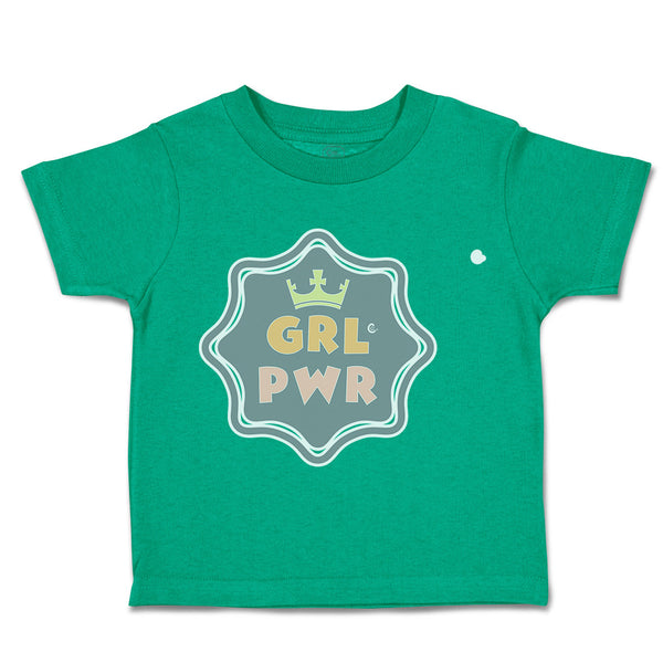 Toddler Clothes Girl Power Crown Toddler Shirt Baby Clothes Cotton