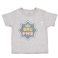 Toddler Clothes Girl Power Crown Toddler Shirt Baby Clothes Cotton