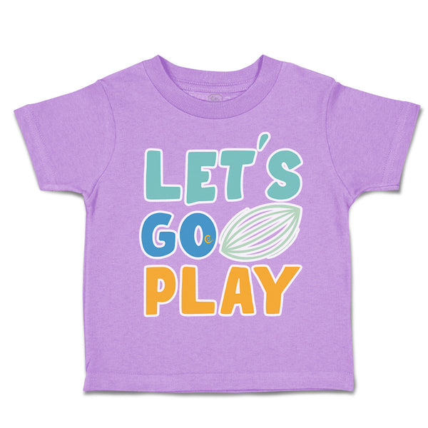 Toddler Clothes Let Us Go Play Football Toddler Shirt Baby Clothes Cotton