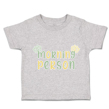 Toddler Clothes Morning Person Butterfly Toddler Shirt Baby Clothes Cotton