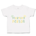 Toddler Clothes Morning Person Butterfly Toddler Shirt Baby Clothes Cotton