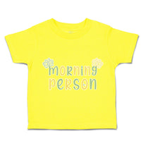 Toddler Clothes Morning Person Butterfly Toddler Shirt Baby Clothes Cotton