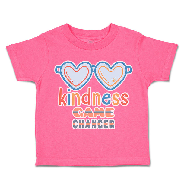 Toddler Clothes Kindness Game Changer Shades Toddler Shirt Baby Clothes Cotton