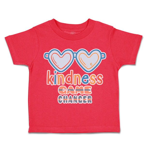 Toddler Clothes Kindness Game Changer Shades Toddler Shirt Baby Clothes Cotton