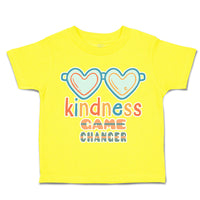 Toddler Clothes Kindness Game Changer Shades Toddler Shirt Baby Clothes Cotton