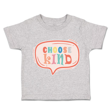 Toddler Clothes Choose Kind Toddler Shirt Baby Clothes Cotton