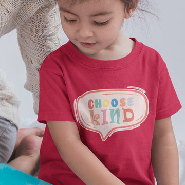 Toddler Clothes Choose Kind Toddler Shirt Baby Clothes Cotton