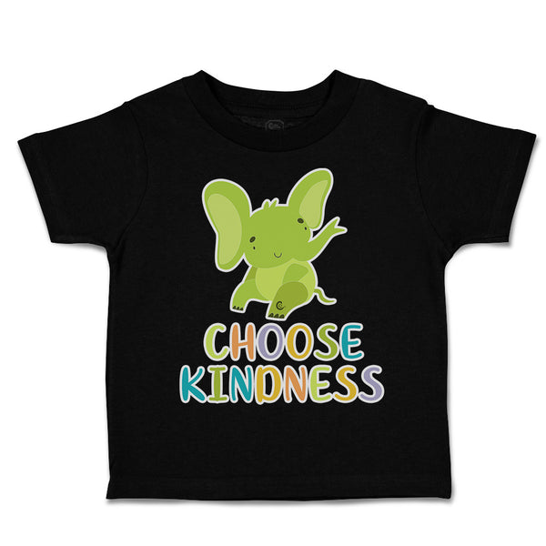 Toddler Clothes Choose Kindness Elephant Toddler Shirt Baby Clothes Cotton