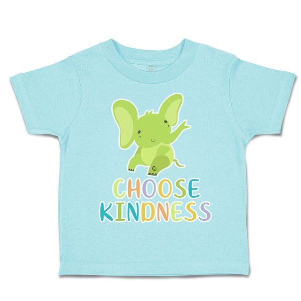 Toddler Clothes Choose Kindness Elephant Toddler Shirt Baby Clothes Cotton