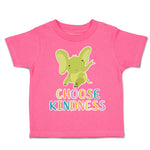 Toddler Clothes Choose Kindness Elephant Toddler Shirt Baby Clothes Cotton