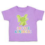 Toddler Clothes Choose Kindness Elephant Toddler Shirt Baby Clothes Cotton