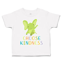 Toddler Clothes Choose Kindness Elephant Toddler Shirt Baby Clothes Cotton