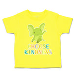Toddler Clothes Choose Kindness Elephant Toddler Shirt Baby Clothes Cotton