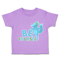 Toddler Clothes Be Yourself Fox Toddler Shirt Baby Clothes Cotton