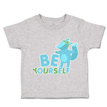 Toddler Clothes Be Yourself Fox Toddler Shirt Baby Clothes Cotton
