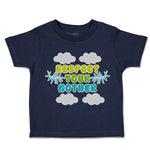 Toddler Clothes Respect Your Mother Clouds Leaves Toddler Shirt Cotton