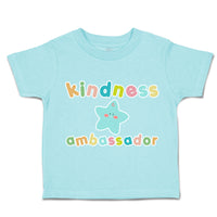 Toddler Clothes Kindness Ambassador Starfish Toddler Shirt Baby Clothes Cotton