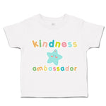 Toddler Clothes Kindness Ambassador Starfish Toddler Shirt Baby Clothes Cotton