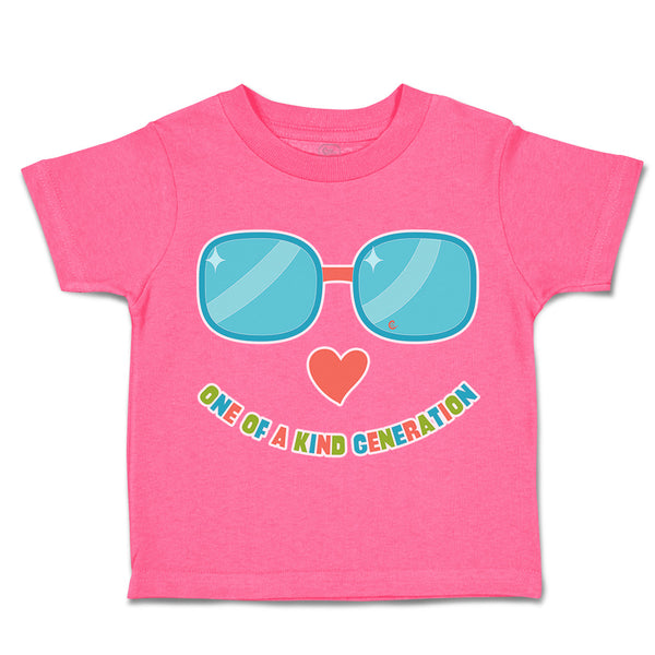 Toddler Clothes 1 of A Kind Generation Shades Heart Toddler Shirt Cotton