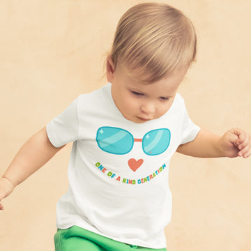 Toddler Clothes 1 of A Kind Generation Shades Heart Toddler Shirt Cotton