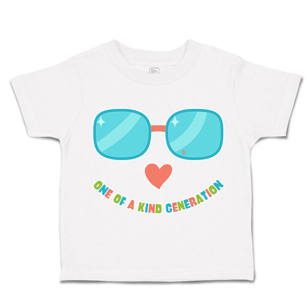 Toddler Clothes 1 of A Kind Generation Shades Heart Toddler Shirt Cotton