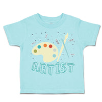 Toddler Clothes Artist Painting Accessories Toddler Shirt Baby Clothes Cotton