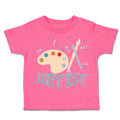 Toddler Clothes Artist Painting Accessories Toddler Shirt Baby Clothes Cotton