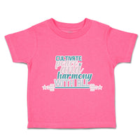 Toddler Clothes Cultivate Peace and Harmony with All Toddler Shirt Cotton