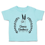 Toddler Clothes Choose Kindness Heart Leaves Toddler Shirt Baby Clothes Cotton