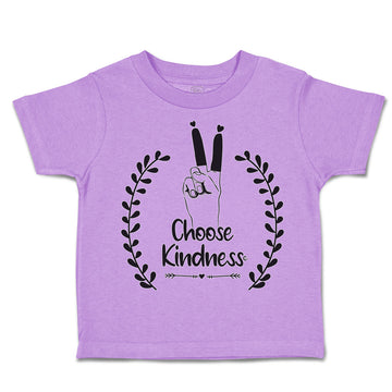 Toddler Clothes Choose Kindness Heart Leaves Toddler Shirt Baby Clothes Cotton