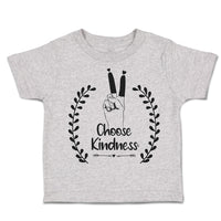 Toddler Clothes Choose Kindness Heart Leaves Toddler Shirt Baby Clothes Cotton